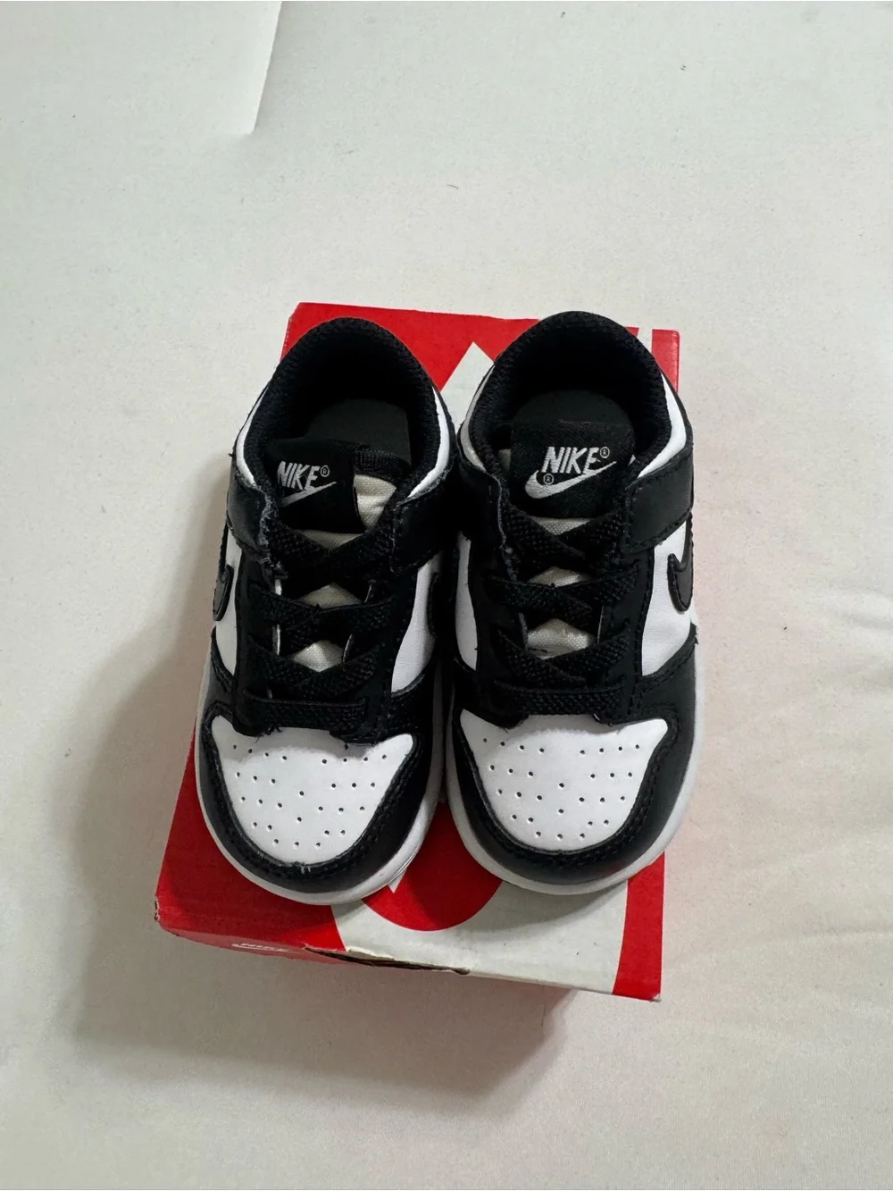 Nike Dunks Kids' Black and White Low-Top Sneaker